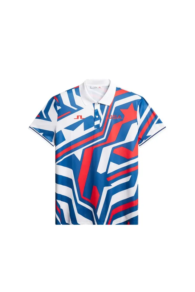 JLindeberg Alois Print Polo Men Polo Shirts