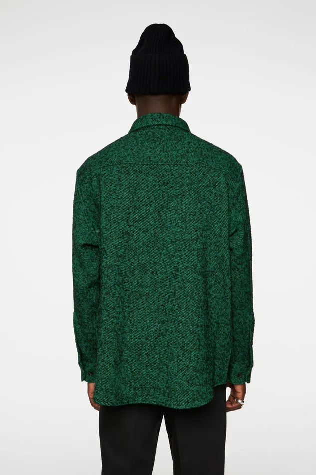 JLindeberg Carter Wool Overshirt Men Overshirts