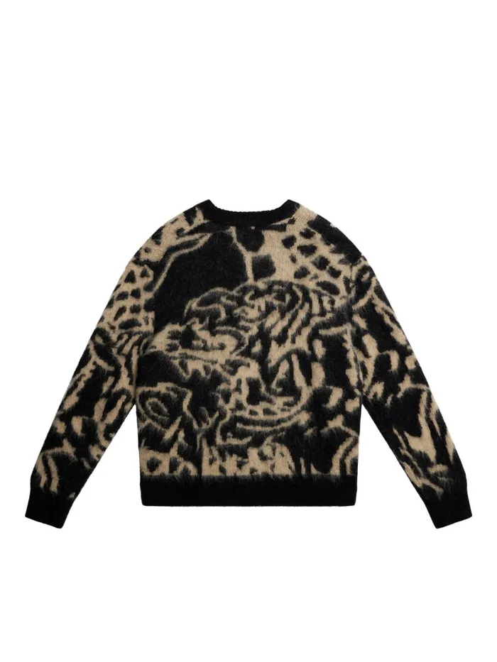 JLindeberg Falkor Jacquard Knit Sweater Men Knitwear