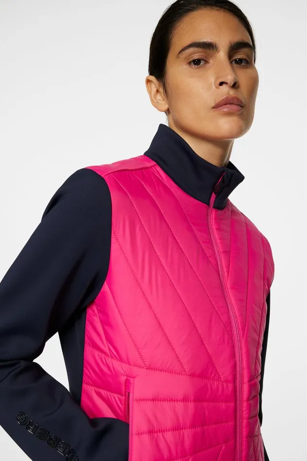 JLindeberg Holma Quilt Hybrid Jacket Women Jackets