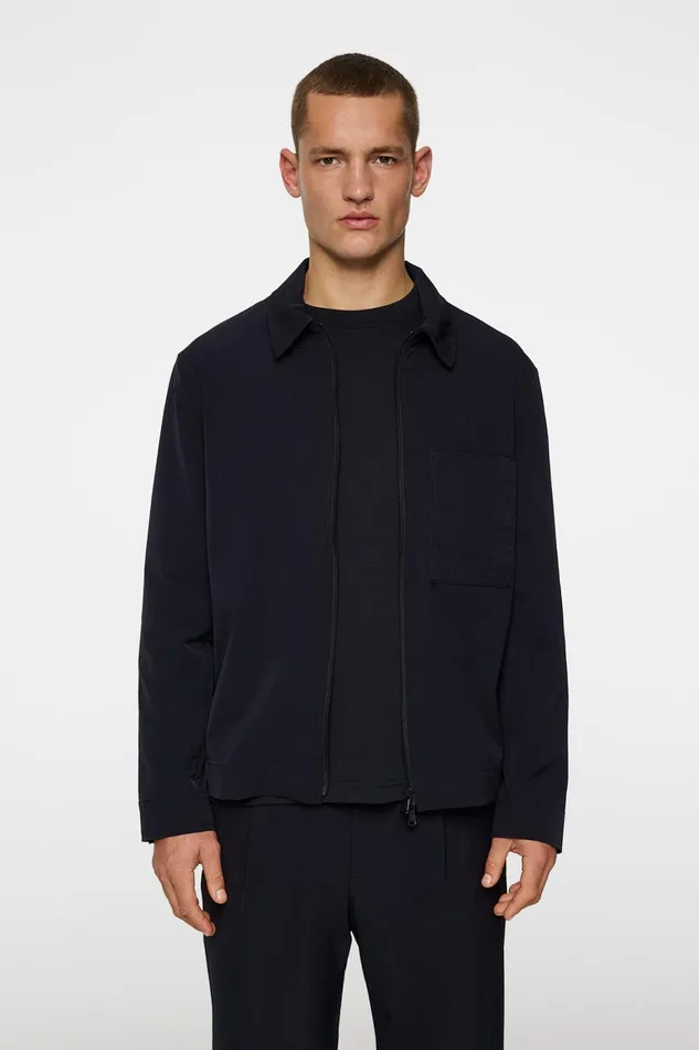 JLindeberg Jake Zipped Overshirt Men Blazers