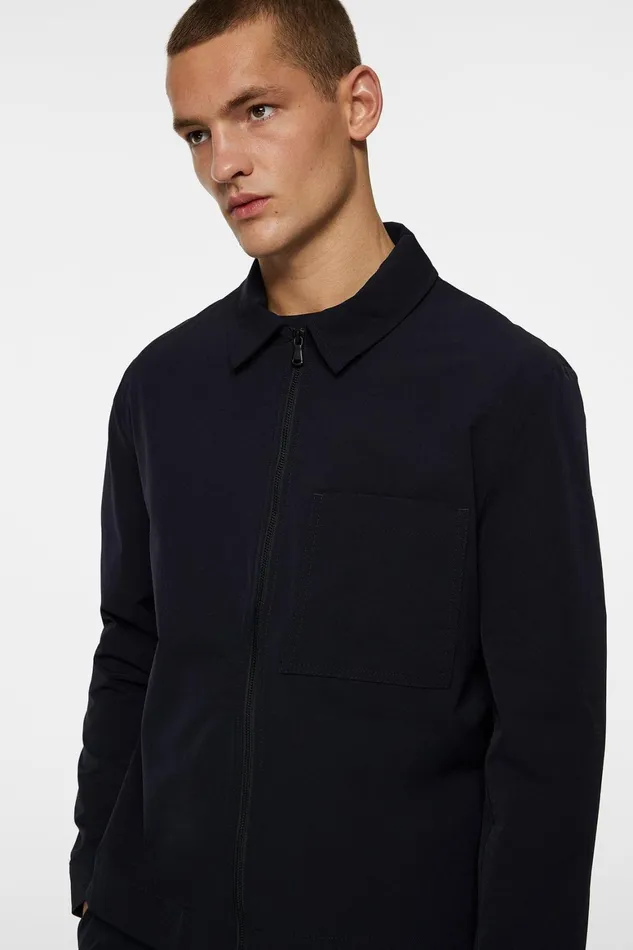 JLindeberg Jake Zipped Overshirt Men Blazers