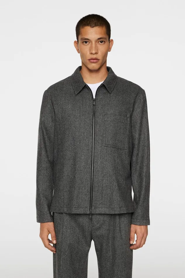 JLindeberg Julius Cash Flannel Overshirt Men Overshirts
