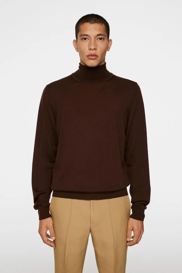 JLindeberg Kaden Merino Turtleneck Men Knitwear