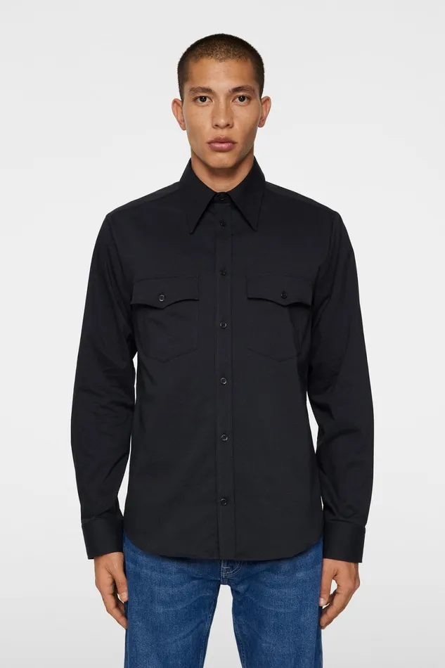 JLindeberg Manero Super Slim Shirt Men Shirts