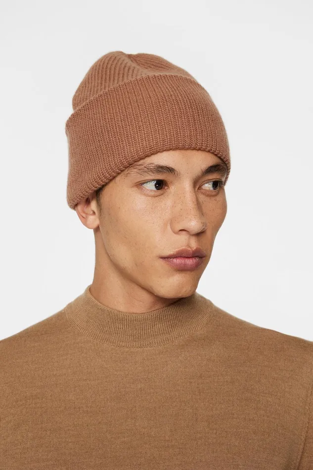 JLindeberg Monti Cashmere Blend Beanie Men Beanies