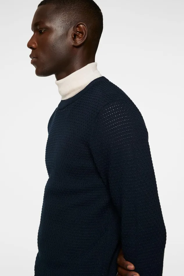JLindeberg Oliver Structure Sweater Men Knitwear