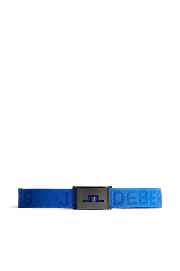 JLindeberg Roy Logo Webbing Belt Men Golf Belts