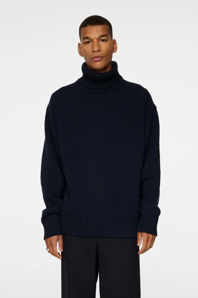 JLindeberg Todd Heavy Knit Turtleneck Men Knitwear