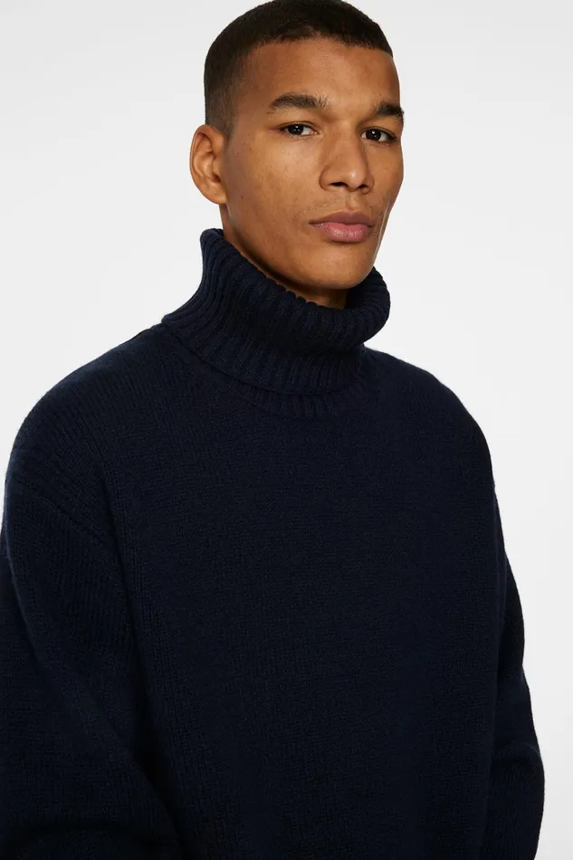 JLindeberg Todd Heavy Knit Turtleneck Men Knitwear