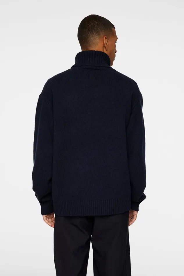 JLindeberg Todd Heavy Knit Turtleneck Men Knitwear