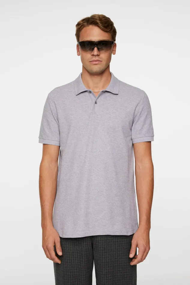 JLindeberg Troy Polo Shirt Seasonal Pique Men Polo Shirts
