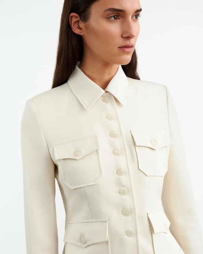 Jackets and Blazers JAMISON JACKET Midnight Nili Lotan Women