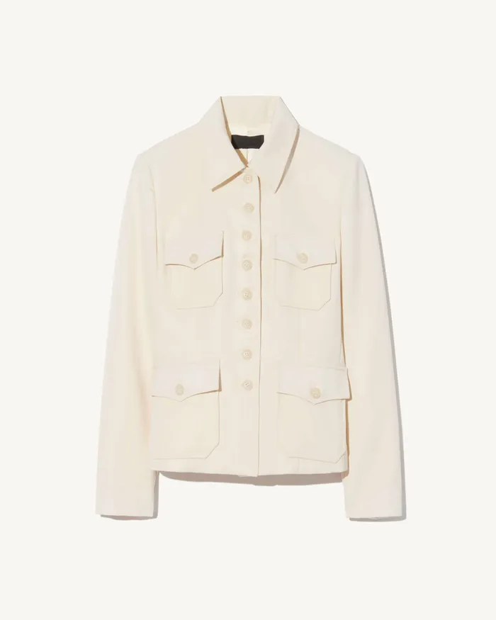 Jackets and Blazers JAMISON JACKET Midnight Nili Lotan Women