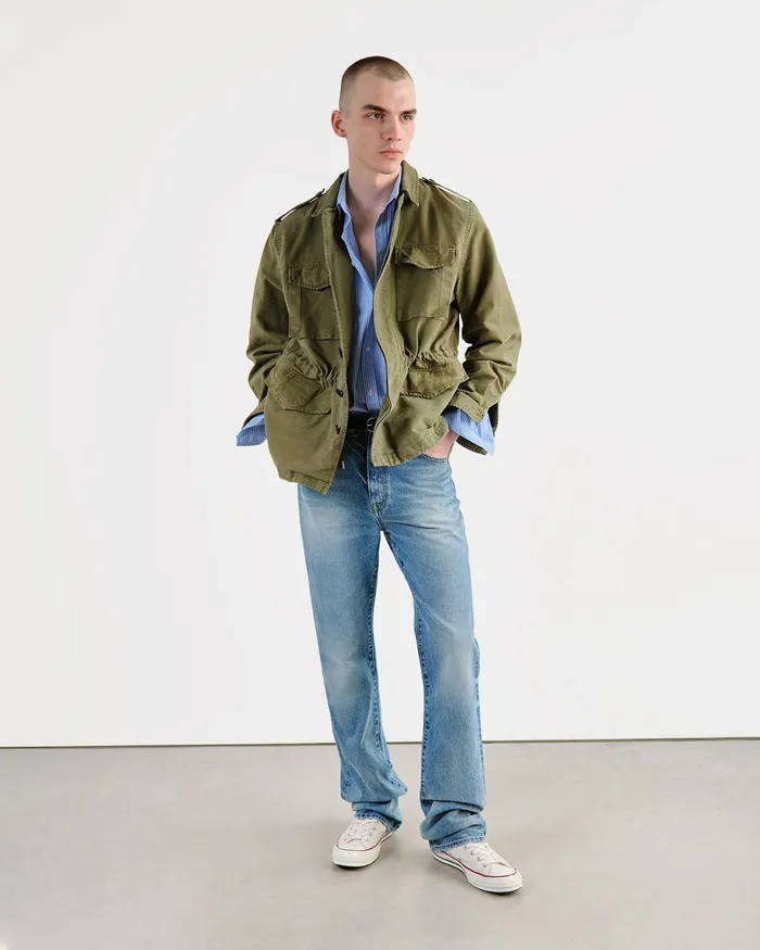 Jackets and Coats CHARLIE JACKET Uniform Green Nili Lotan Men