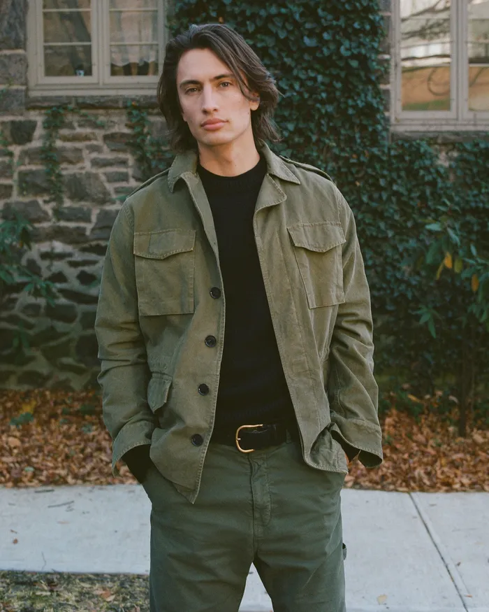 Jackets and Coats CHARLIE JACKET Uniform Green Nili Lotan Men