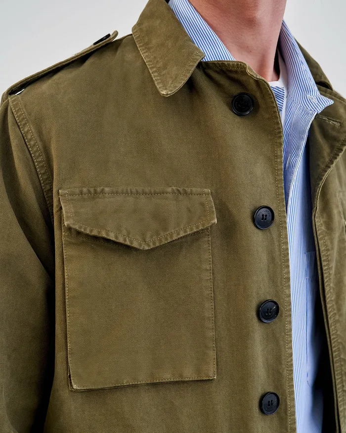 Jackets and Coats CHARLIE JACKET Uniform Green Nili Lotan Men