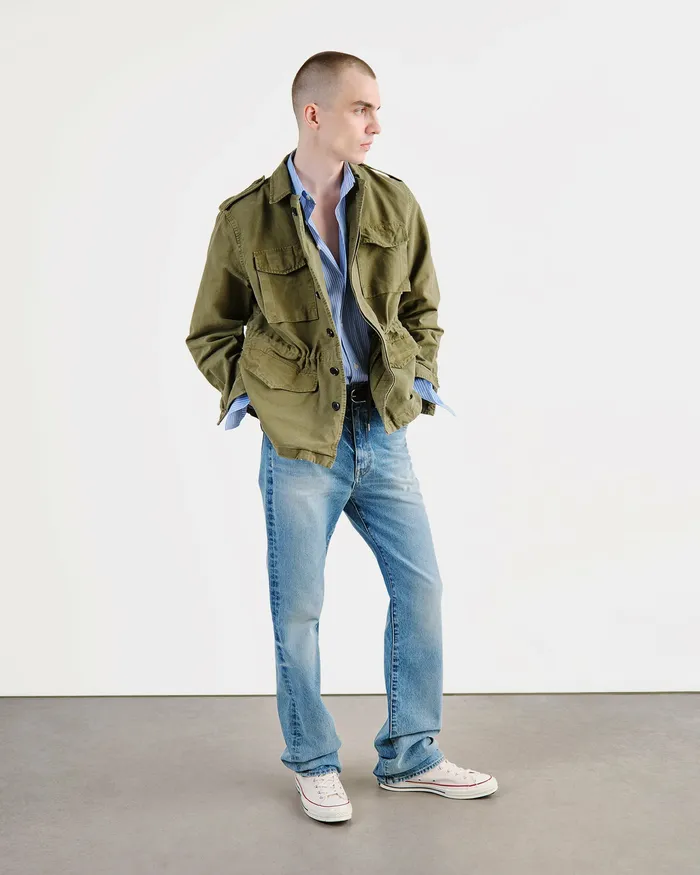 Jackets and Coats CHARLIE JACKET Uniform Green Nili Lotan Men