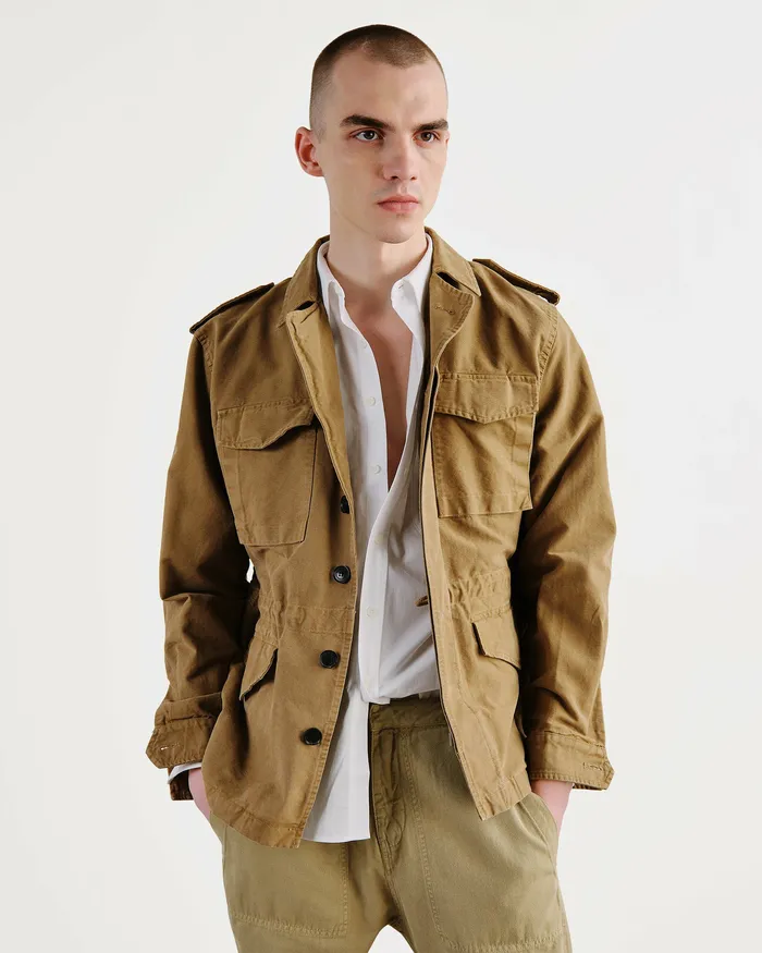 Jackets and Coats CHARLIE JACKET Uniform Green Nili Lotan Men