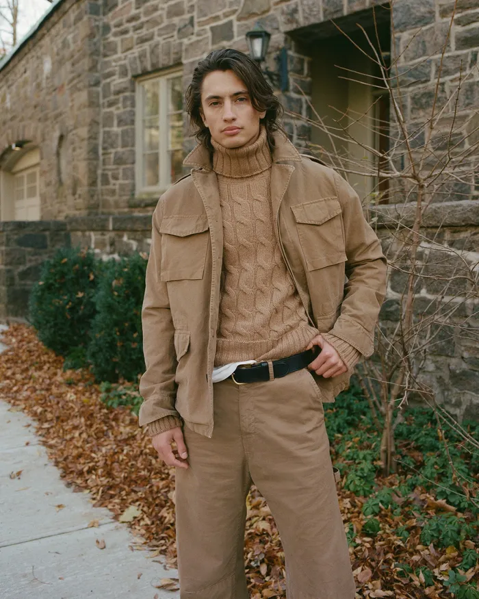 Jackets and Coats CHARLIE JACKET Uniform Green Nili Lotan Men