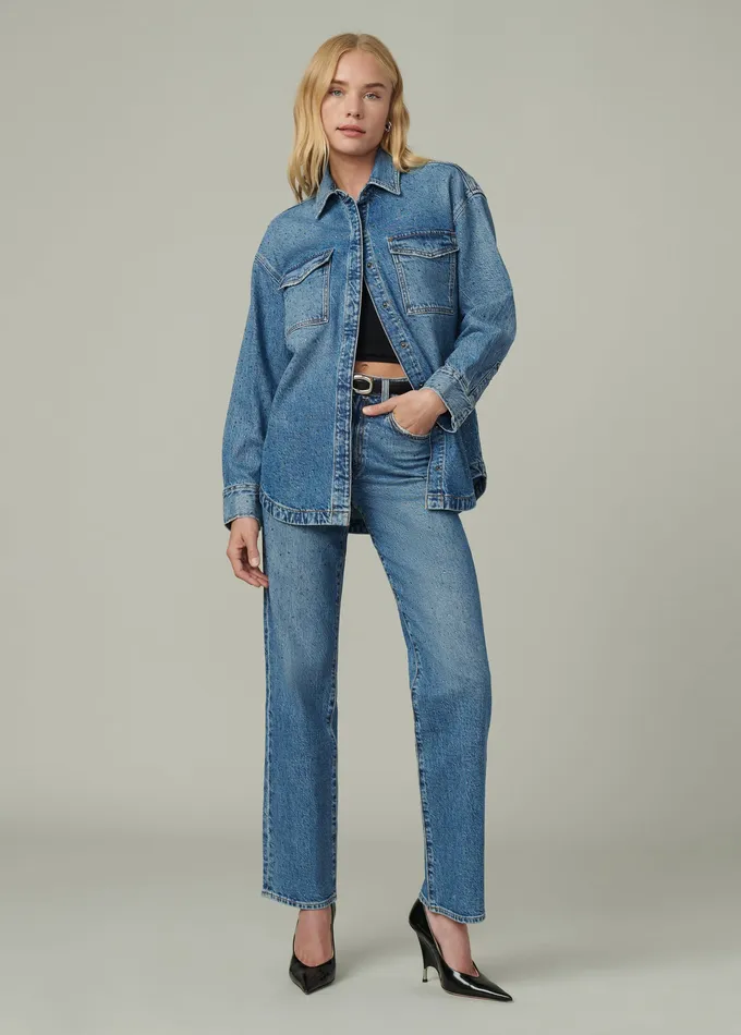 Jackets Outerwear Women THE KATRINA SHIRT JACKET Stargaze Joe8217s Jeans