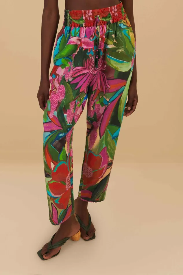 Jardin De Reve Pants Women Farm Rio Pants