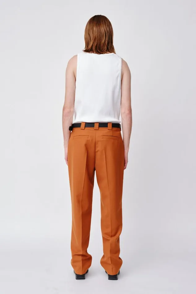 Jayden 8211 Leather Brown Men Won Hundred Trousers