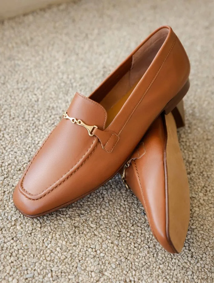 Jeanne Camel Women Bobbies Loafers and Derbies