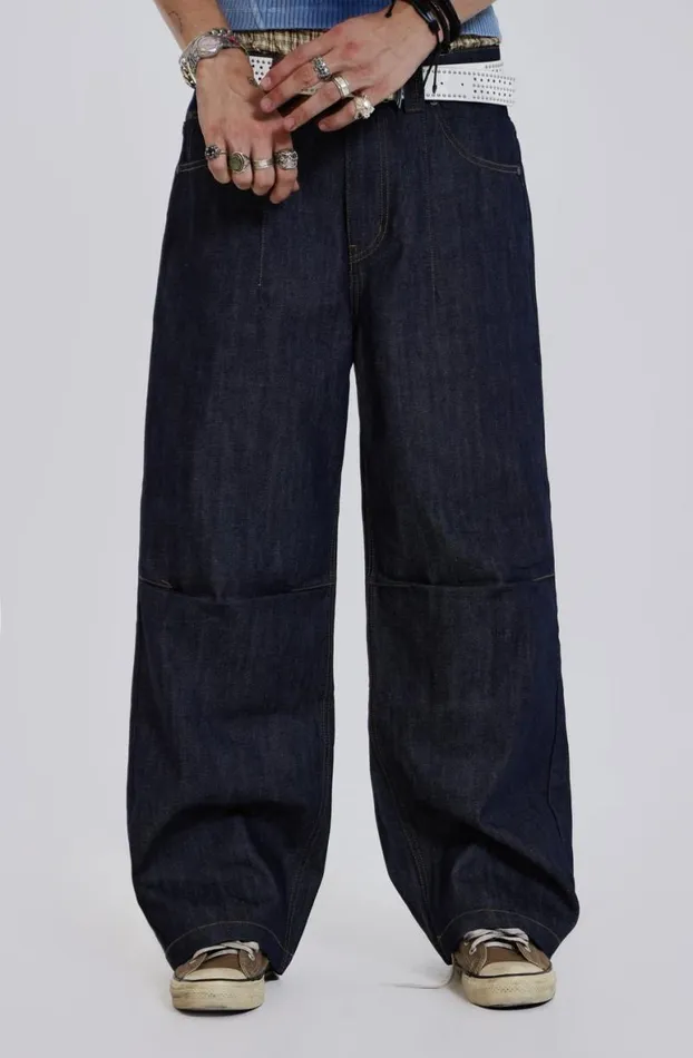 Jeans Men Jaded London Raw Denim Razor Jeans