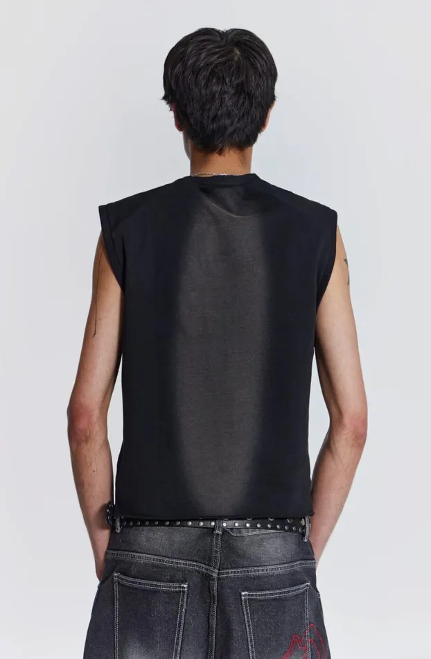 Jorts and Shorts Men Jaded London Washed Black Jumbo Jorts