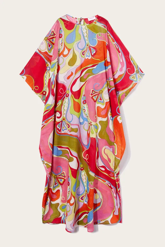 Kaftans Women PUCCI OrchideePrint Cotton Kaftan