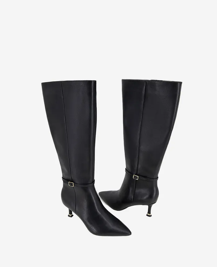 Kenneth Cole Boots and Booties Women Utah Leather Boot Black Kenneth Cole Boots and Booties Women Utah Leather Boot Black
