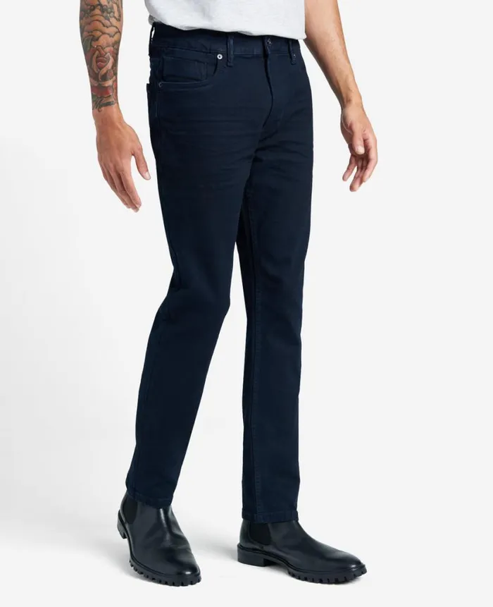 Kenneth Cole Denim Men SlimFit Recycled Stretch Denim Jeans Blue