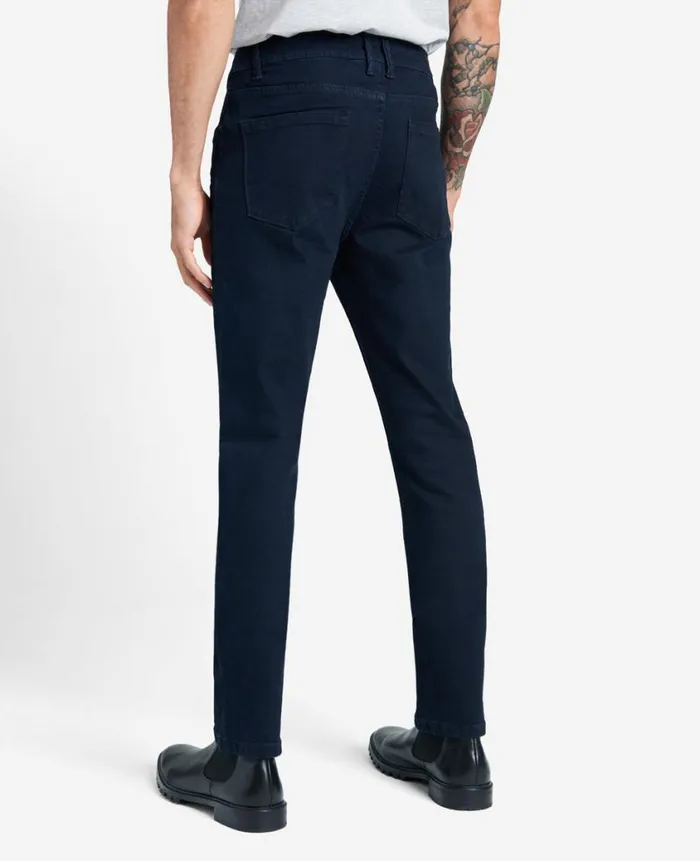 Kenneth Cole Denim Men SlimFit Recycled Stretch Denim Jeans Blue
