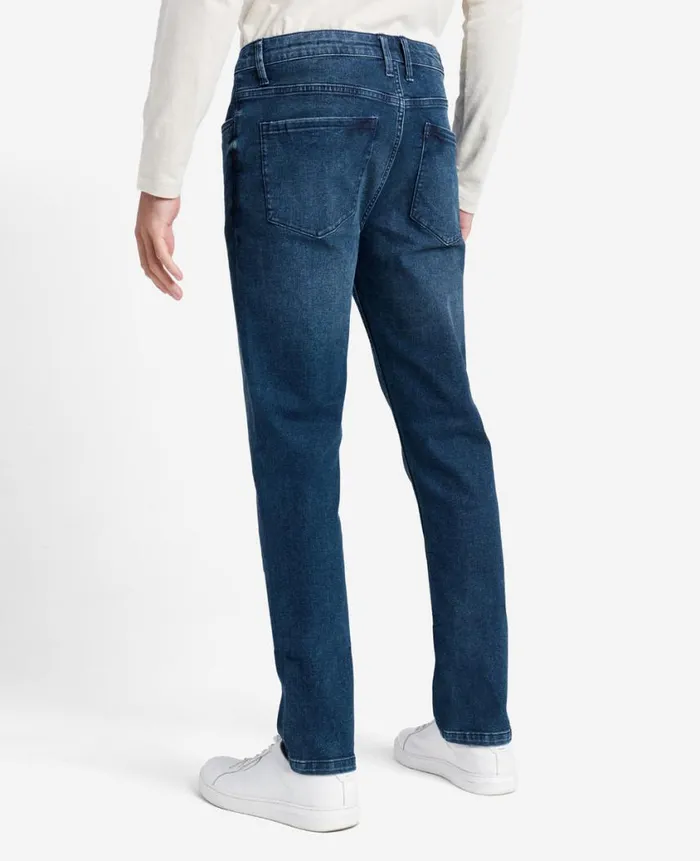 Kenneth Cole Denim Men SlimFit Recycled Stretch Denim Jeans Blue