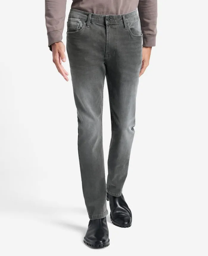 Kenneth Cole Denim Men SlimFit Recycled Stretch Denim Jeans Grey Kenneth Cole Denim Men SlimFit Recycled Stretch Denim Jeans Grey