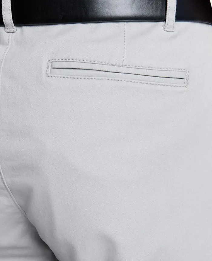 Kenneth Cole Dress Pants Men SlimFit Tech Chino Grey Kenneth Cole Dress Pants Men SlimFit Tech Chino Grey