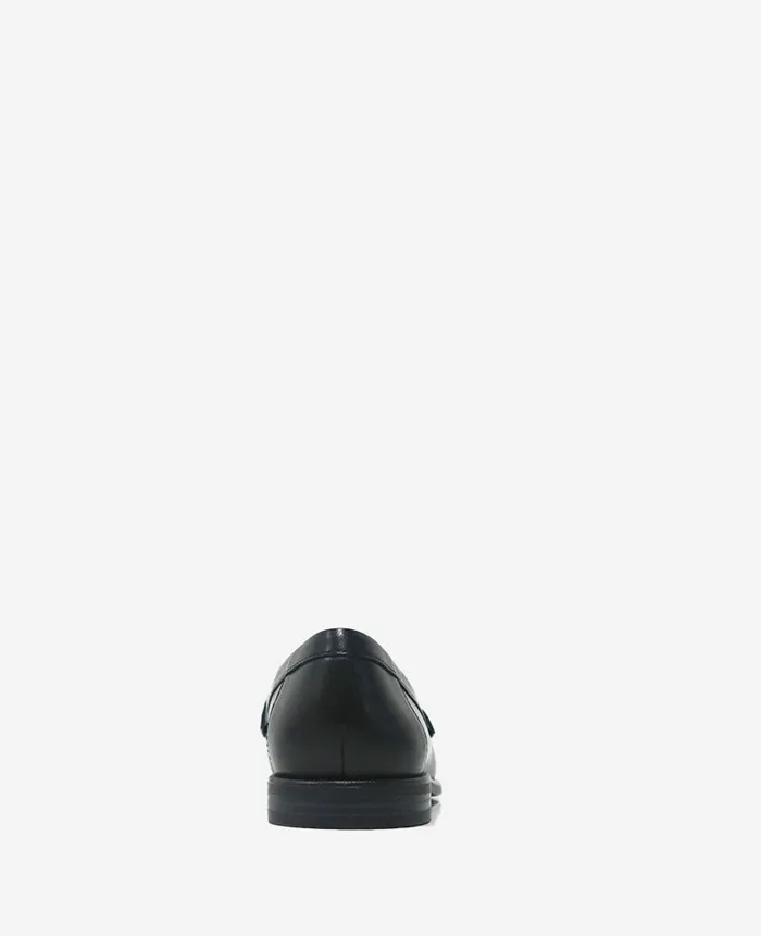 Kenneth Cole Flats and Loafers Women Lyra Leather Loafer Black Kenneth Cole Flats and Loafers Women Lyra Leather Loafer Black
