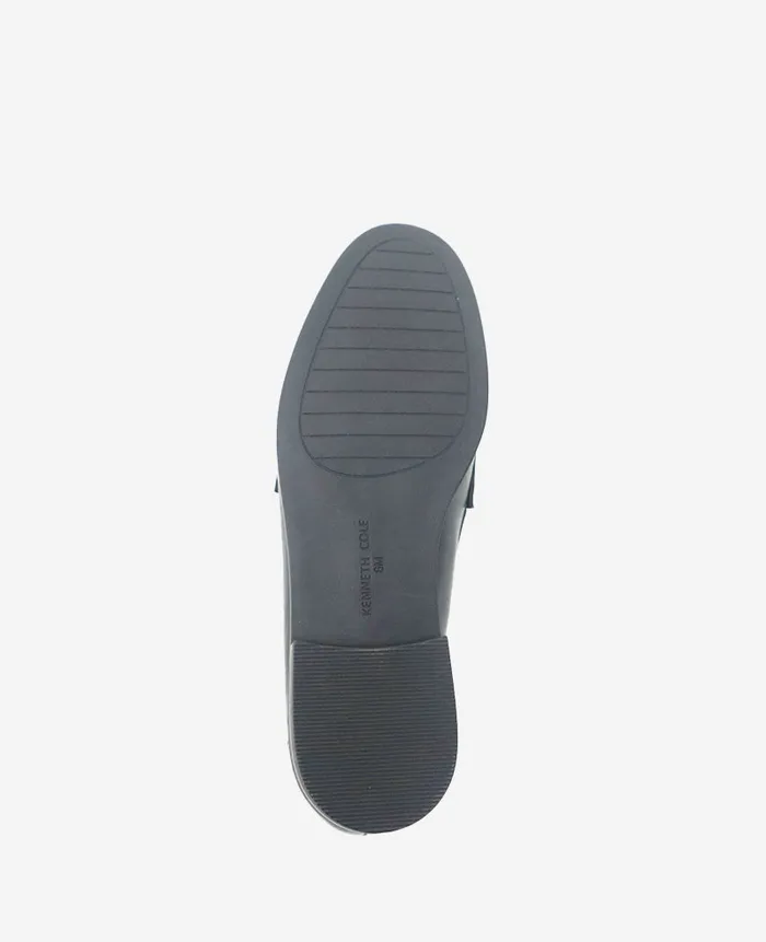 Kenneth Cole Flats and Loafers Women Lyra Leather Loafer Black Kenneth Cole Flats and Loafers Women Lyra Leather Loafer Black