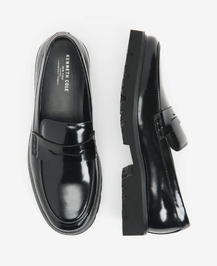 Kenneth Cole Loafers Men Rhode Penny Loafer Black Kenneth Cole Loafers Men Rhode Penny Loafer Black