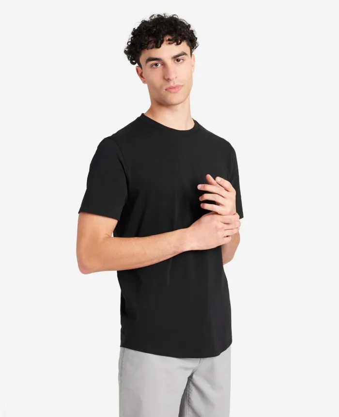 Kenneth Cole Polos and TShirts Men The Performance Crew Neck TShirt Black