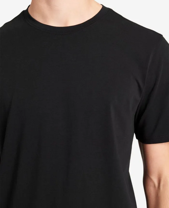Kenneth Cole Polos and TShirts Men The Performance Crew Neck TShirt Black