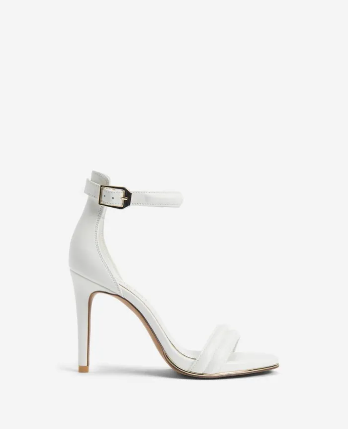 Kenneth Cole Pumps and Heels Women Brooke Bridal Ankle Strap Heeled Sandal White