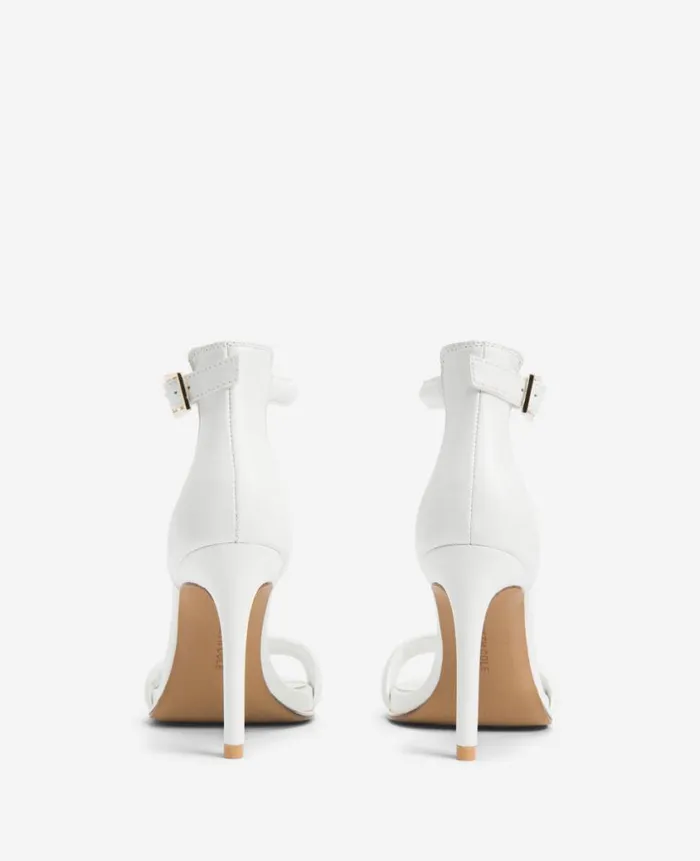 Kenneth Cole Pumps and Heels Women Brooke Bridal Ankle Strap Heeled Sandal White Kenneth Cole Pumps and Heels Women Brooke Bridal Ankle Strap Heeled Sandal White