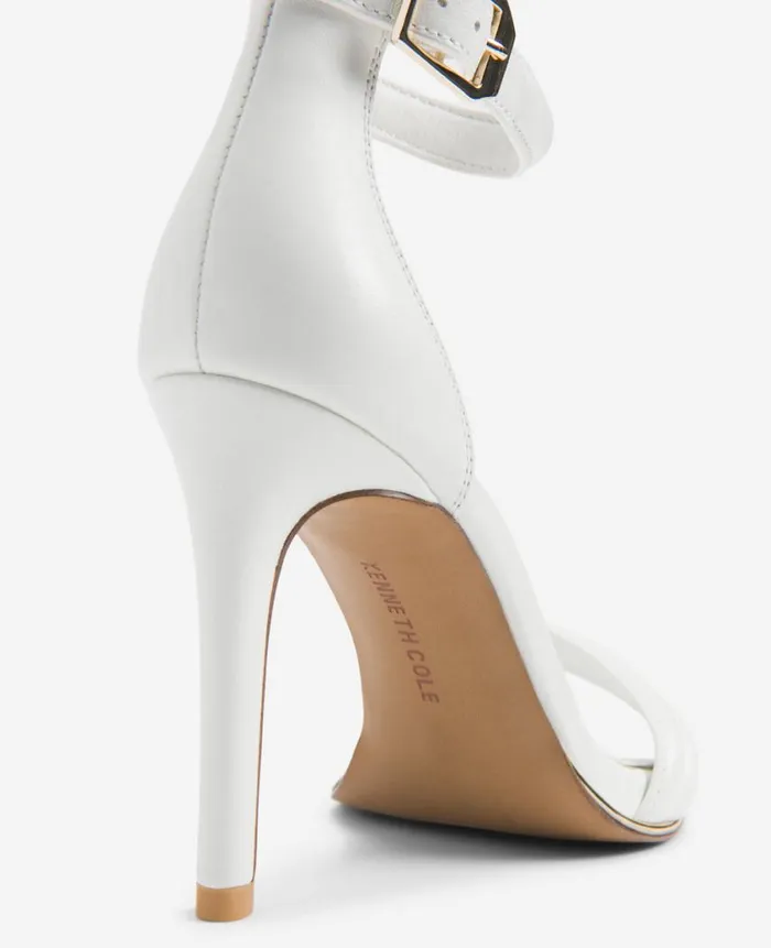 Kenneth Cole Pumps and Heels Women Brooke Bridal Ankle Strap Heeled Sandal White Kenneth Cole Pumps and Heels Women Brooke Bridal Ankle Strap Heeled Sandal White