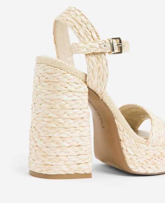 Kenneth Cole Pumps and Heels Women Dolly Ankle Strap Platform Heeled Sandal Tan Kenneth Cole Pumps and Heels Women Dolly Ankle Strap Platform Heeled Sandal Tan