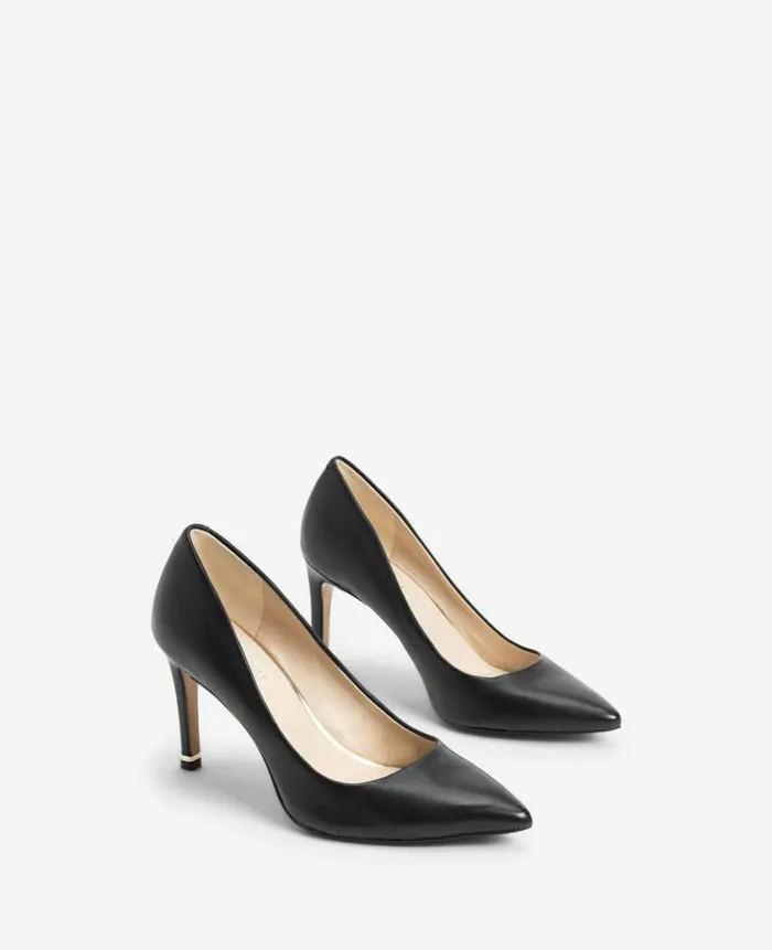 Kenneth Cole Pumps and Heels Women Riley 85 Leather Heel With Rebound Black Kenneth Cole Pumps and Heels Women Riley 85 Leather Heel With Rebound Black