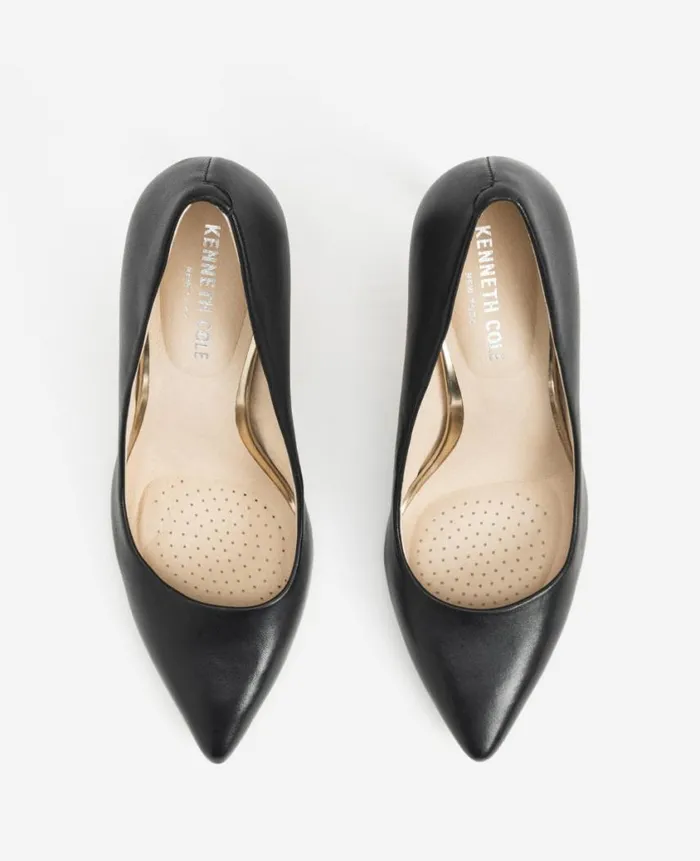 Kenneth Cole Pumps and Heels Women Riley 85 Leather Heel With Rebound Black Kenneth Cole Pumps and Heels Women Riley 85 Leather Heel With Rebound Black