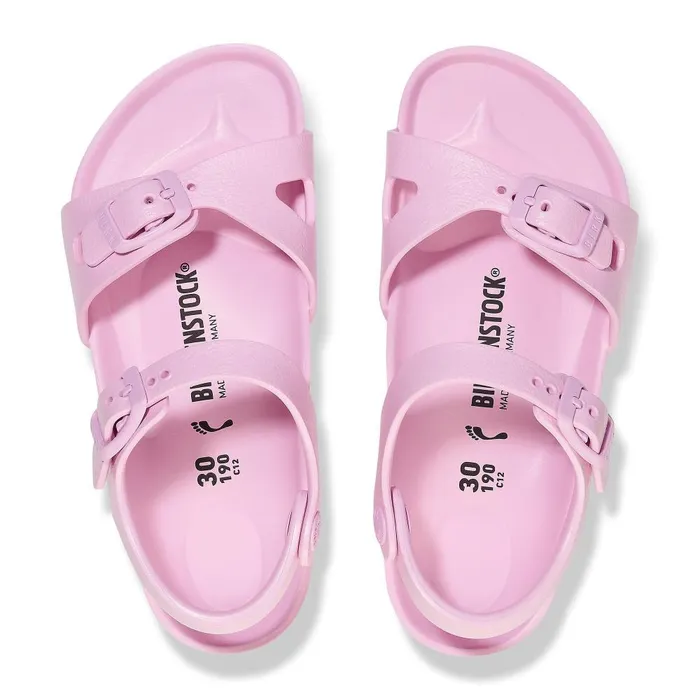 Kids Birkenstock BackAnkleStrap Rio Essentials Fondant Pink