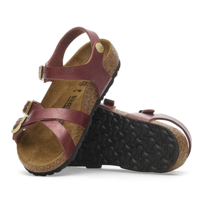 Kids Birkenstock TwoStrap Kumba Berry Crush
